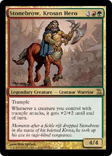 Stonebrow, Krosan Hero - Time Spiral