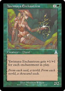 Yavimaya Enchantress - Urza's Destiny