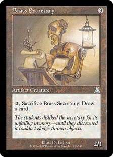 Brass Secretary - Urza's Destiny