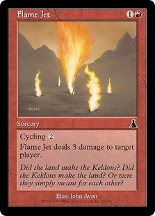 Flame Jet - Urza's Destiny