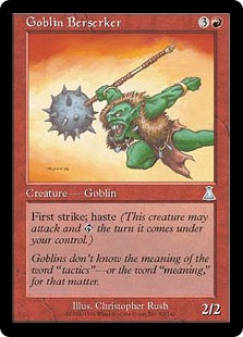 Goblin Berserker - Urza's Destiny