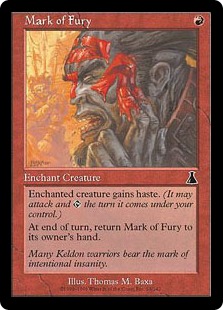 Mark of Fury - Urza's Destiny