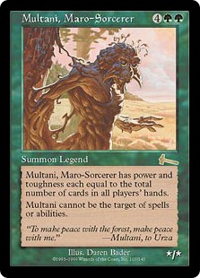 Multani, Maro-Sorcerer - Urza's Legacy