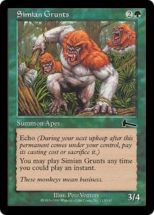 Simian Grunts - Urza's Legacy