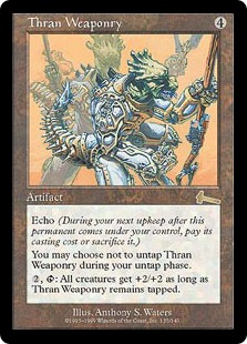 Thran Weaponry - Urza's Legacy