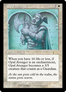 Opal Avenger - Urza's Legacy