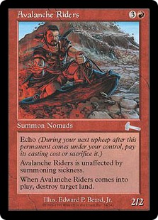 Avalanche Riders - Urza's Legacy