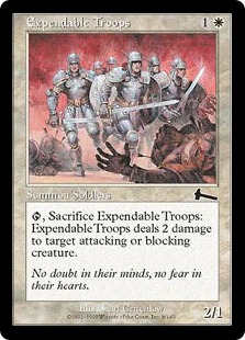 Expendable Troops - Urza's Legacy