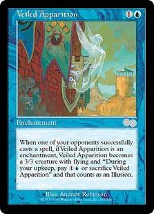 Veiled Apparition - Urza's Saga