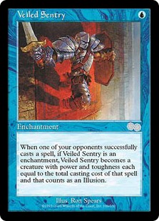 Veiled Sentry - Urza's Saga