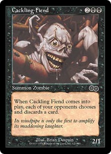 Cackling Fiend - Urza's Saga