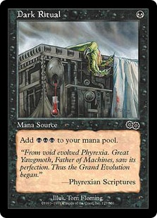 Dark Ritual - Urza's Saga