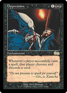 Oppression - Urza's Saga