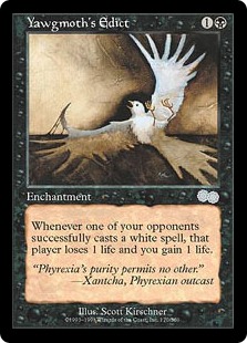 Yawgmoth's Edict - Urza's Saga