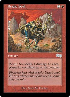 Acidic Soil - Urza's Saga