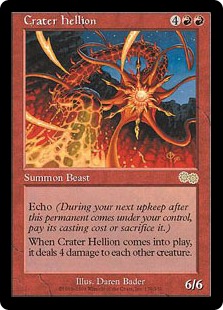 Crater Hellion - Urza's Saga