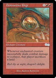 Destructive Urge - Urza's Saga