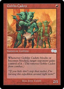 Goblin Cadets - Urza's Saga