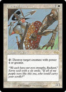 Intrepid Hero - Urza's Saga