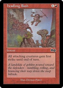 Headlong Rush - Urza's Saga