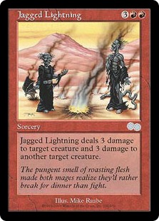 Jagged Lightning - Urza's Saga