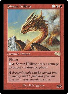 Shivan Hellkite - Urza's Saga