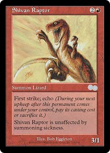 Shivan Raptor - Urza's Saga