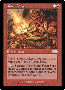 Torch Song - Urza's Saga