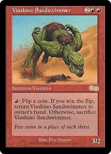 Viashino Sandswimmer - Urza's Saga