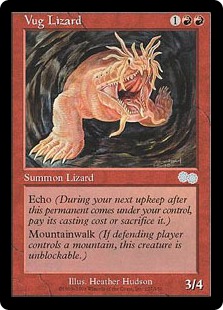 Vug Lizard - Urza's Saga