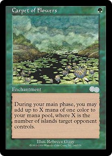 Carpet of Flowers - Urza's Saga