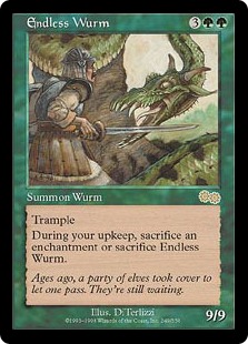 Endless Wurm - Urza's Saga