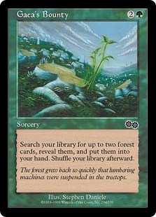 Gaea's Bounty - Urza's Saga