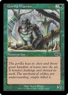 Gorilla Warrior - Urza's Saga