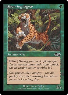 Pouncing Jaguar - Urza's Saga