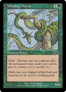 Winding Wurm - Urza's Saga