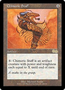 Chimeric Staff - Urza's Saga