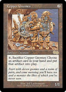 Copper Gnomes - Urza's Saga