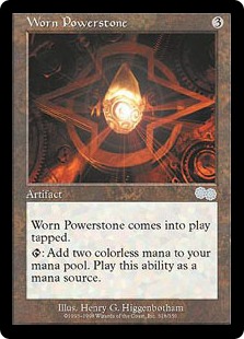 Worn Powerstone - Urza's Saga