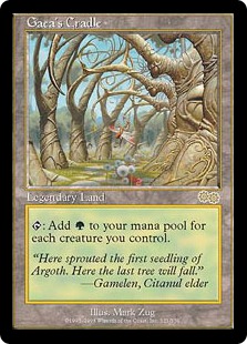 Gaea's Cradle - Urza's Saga