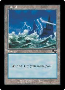 Island - Urza's Saga