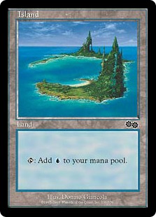 Island - Urza's Saga