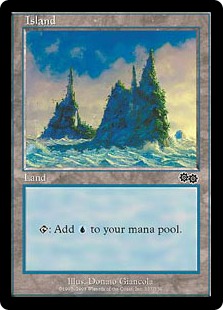 Island - Urza's Saga