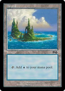 Island - Urza's Saga