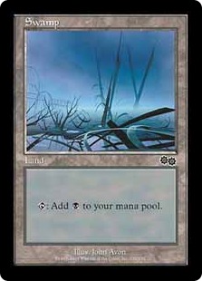 Swamp - Urza's Saga