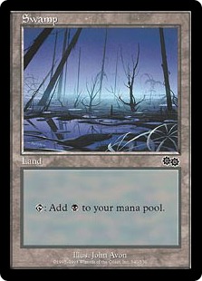 Swamp - Urza's Saga