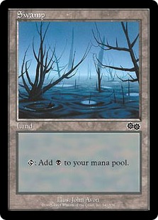 Swamp - Urza's Saga