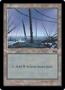 Swamp - Urza's Saga