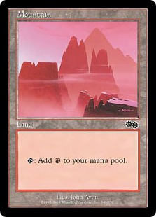 Mountain - Urza's Saga