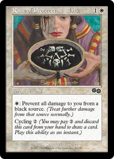 Rune of Protection: Black - Urza's Saga